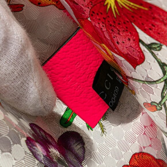 GUCCI Pink Leather Tote Bag - Picture 7 of 8